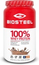 BioSteel Sports Chocolate 100% Whey Protein Powder Supplement, rBGH Hormone Free & Non-GMO Post Workout Formula, 25 Servings, 25.5 Ounces Trusted by Pro Athletes, NSF for Sport