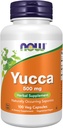 Now Foods Supplements, Yucca (Yucca spp.) 500 mg, 4: 1 Koncentrat, Urtetilskud, 100 Kapsler