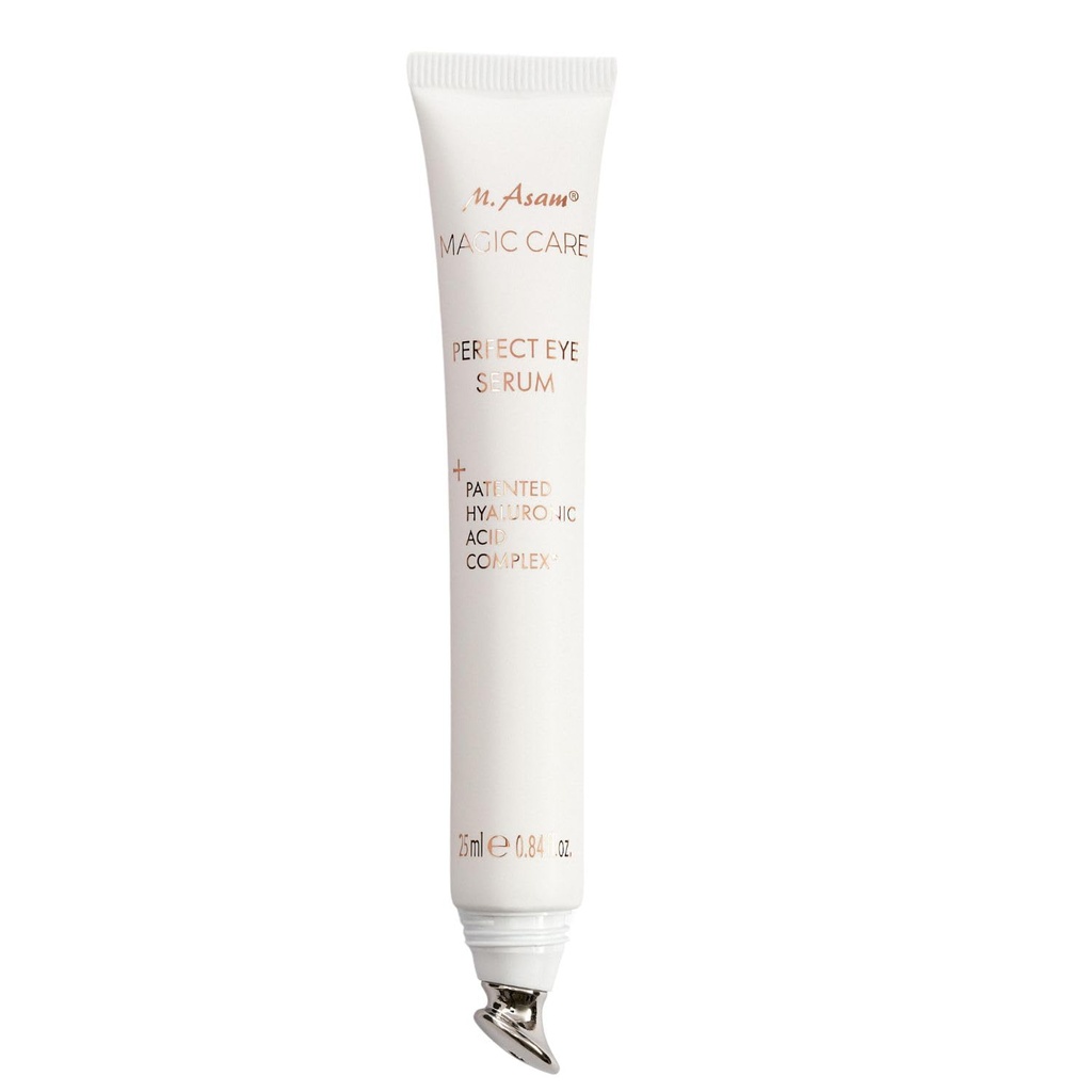 M. Asam MAGIC CARE Perfect Eye Serum - øje serum med 360 ° stramning effekt, effektivt bekæmper puffiness & mørke cirkler, strammer øjenlåget, øje pleje med hyaluronsyre kompleks, 0,84 Fl Oz
