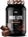 REDCON1 MRE Lite Whole Food Protein Powder, Fudge Brownie - Low Carb & Whey Free Meal Erstatning med Animal Protein Blends - Nem til det største tillæg lavet med MCT olier (30 Servere)
