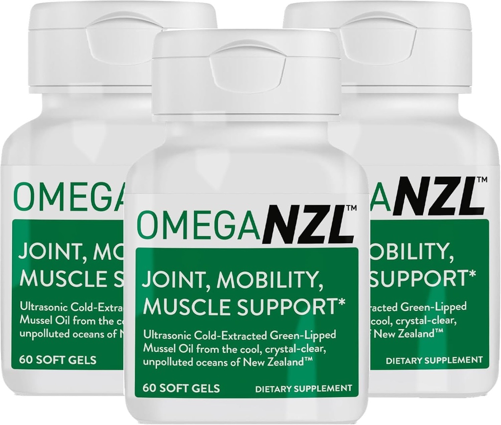 Original Omega-3 Fælles Support, Bedste Naturlige Muskel Relief, Green Lipped Mussel Oil Kapsler, 180 Softgels, Ingen Fishy Eftersmag
