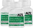 Original Omega-3 Fælles Support, Bedste Naturlige Muskel Relief, Green Lipped Mussel Oil Kapsler, 180 Softgels, Ingen Fishy Eftersmag