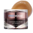 FREEMOOD Eye Cream til mørke cirkler, Anti- Aging under Eye Cream med koffein, Hyaluronsyre til at bekæmpe fine linjer, Hydrating Eye Care Serum, 1 fl.oz