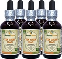 Yin Chen Hao (Artemisia Capillaris) Tinktur, Økologisk Tørret Herb Liquid Extract (Brand Name: HerbalTerra, Stolt Made in USA) 5x2 fl.oz (5x60 ml)