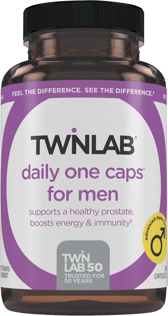 Twinlab TWL Men 's Daily One 60 ct