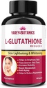 SPEC VAREY BOTANICS L- Glutathion Hudblegning og -belysning Kapsler med vitamin C & E, biotin og grape frø Ekstrakt -1000 mg- for mænd og kvinder - 60 Kapsler