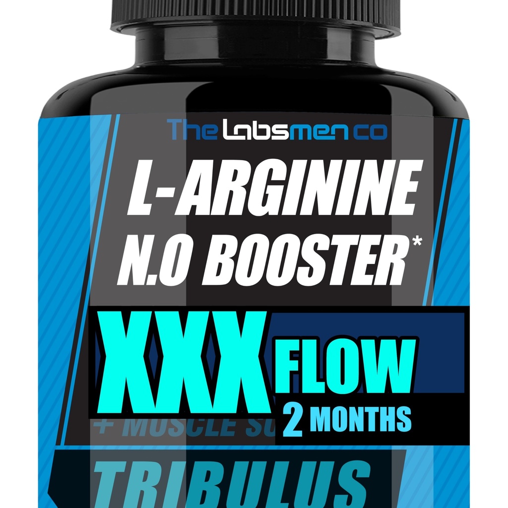 L Arginin nitrogenoxid Kosttilskud til mænd - Happy Wife, Happy Nights Hjælp øge blodgennemstrømningen, Muskelpumpe Pre Workout, Mandlig Endurance w / Tribulus - 2 Mons