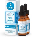 Waiora NCD2 Activated Liquid Zeolite Drops, Mix in Food/Drinks, Natural Body Cleanse & Promote Immune Support, All Natural, pH Balance Zeolite Liquid Drops - 2 Bottles (0.5 oz. ea.) 180 serv.