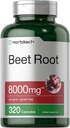 Horbäach Beet Root Powder Capsules 8000mg