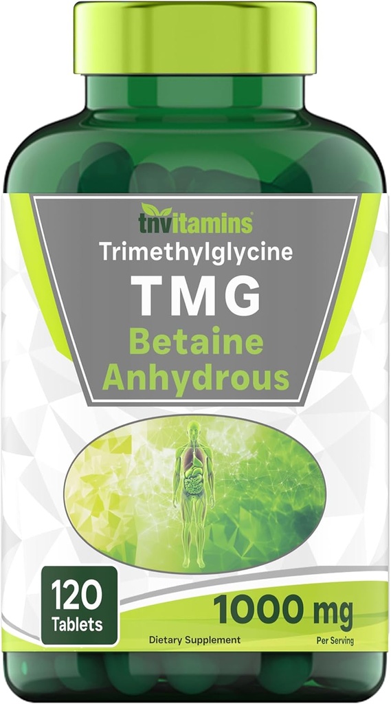 TMG Supplement 1000mg (betain anabolske) 120 tabletter