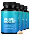 Nootrix Brain Boost Nootrop Supplements Memory, Mental Focus, Cognitive Health & Energy Budd124; Coffeine- Free, Promoes Sund Mood & Brain Function w / Gingko Biloba & DMAE Budding124; 240 Kapsler