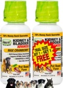 Premium let at dosere væske til alle hunde med Cranberry & D- Mannose: Omfattende hund Formel for Nyre & Brege Support
