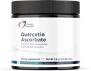 Design til sundhed Quercetin- Ascorbat Powder - 240mg QuerceSOL ™ Supplement - C-vitamin til at hjælpe med at understøtte normal Histaminrespons - Easy Drink Add- in, Vegan (77 Servere / 100g)