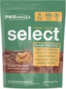 PEScience Select Vegan Protein Powder, Plant Based Protein Powder, Amazing Taste, Glat Texture, Pea og Brown Rice Blend, Dairy Free, Lactose Free, Gluten Free - Chokolade Peanut Butter, 5 Servere
