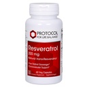 PROTOKOL FOR LIV BALANCE Resveratrol 200 mg - Trans- Resveratrol - med japansk Knotweed & Grape Seed Extract - Vegan & Non- GMO - 60 Veg kapsler