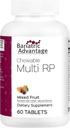 Bariatric Advantage Chewable RP Multivitamin - for Bariatric Surgery Patients - with Iron, Copper, Vitamin C, A, Zinc & More - 100% DV of 18 Nutrients - 60 Count - Mixed Fruit