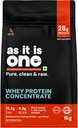AS- IT- IS Nutrition Whey Protein Koncentrat 80% - 1 kg / 35, 2 Oz Cross- flow Mikrofiltreret • 124; Ikke aromatiseret • 124; Testet for renhedsgrad • 124; Non- gmo og Gluten- fri Ingen konserveringsmidler