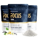 Vanilla MCT Oil 3- Pack - Boost Energy & Clarity - MCT Powder + Nootropics + Adaptogens til en forhøjet kaffe oplevelse - Keto, Vegan, 0 Sukker - med Taurine, L-Tyrosine, Rhodiola & mere