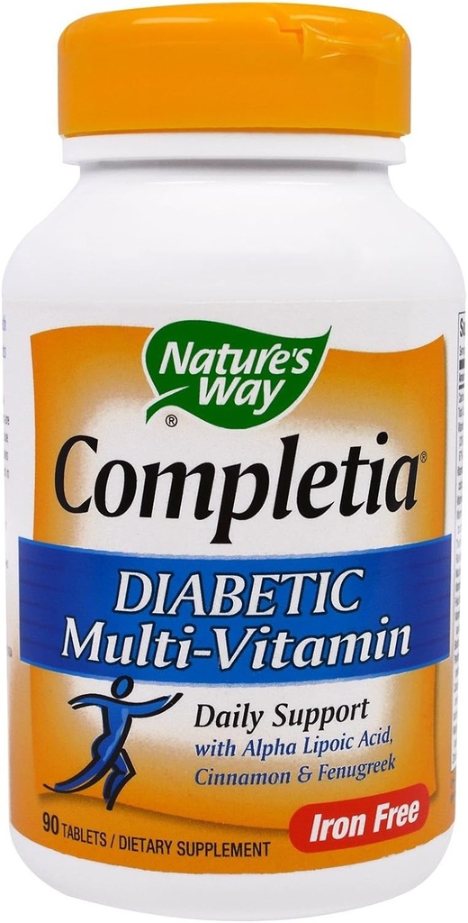 Nature 's Way - Completia Diabetic Multivitamin, 90 tabletter