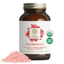 Pure Synergy Pure Radiance C Note 124; Organic Vitamin C Powder # 124; 100% Natural, Whole Food, Non- GMO supplement med Camu Camu Extract # 124; for immun- og kollagen Support (4 oz Powder)