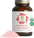 Pure Synergy Pure Radiance C Note 124; Organic Vitamin C Powder # 124; 100% Natural, Whole Food, Non- GMO supplement med Camu Camu Extract # 124; for immun- og kollagen Support (4 oz Powder)