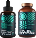 WILD FUEL Appetite Suppressant and Medical Chlorophyll Drops Detox Bundle