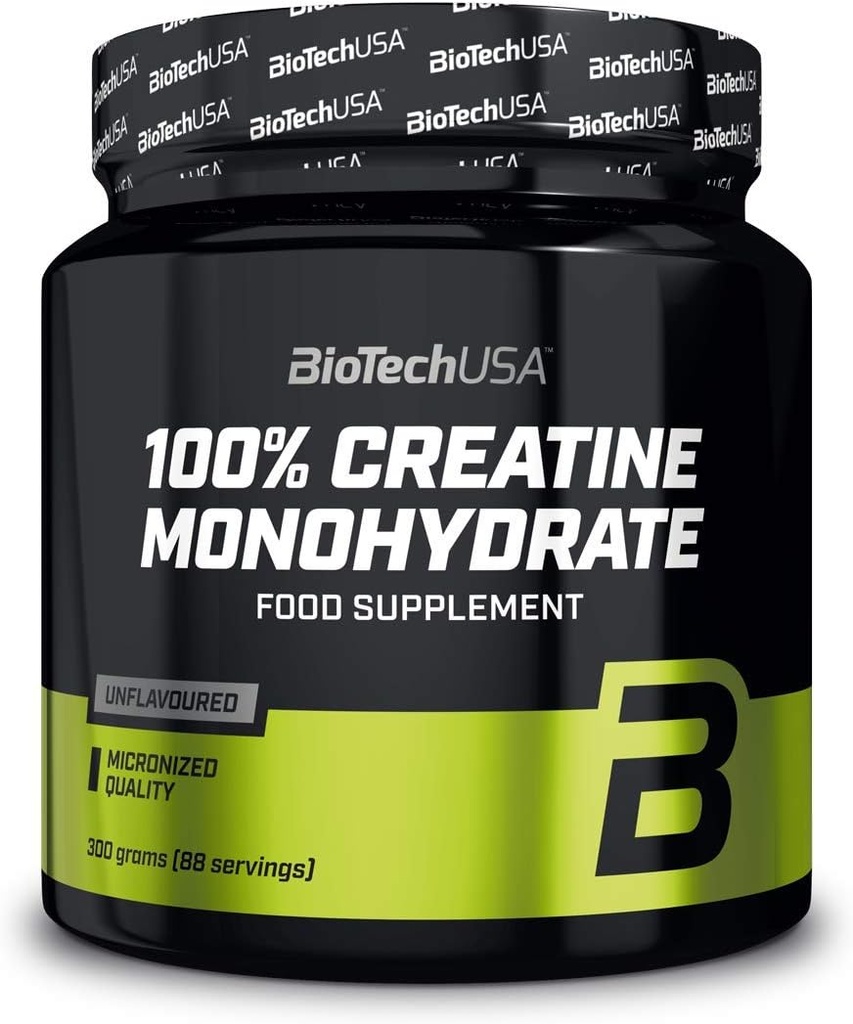 100% Creatininmonohydrat - 0, 661 lbs (Pot) - Biotech
