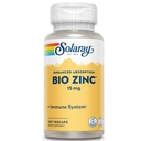 Solaray Bio Zink 15 mg 3 gange Zinkkompleks til sundt immunsystem, Endokrine & Cell Function Support