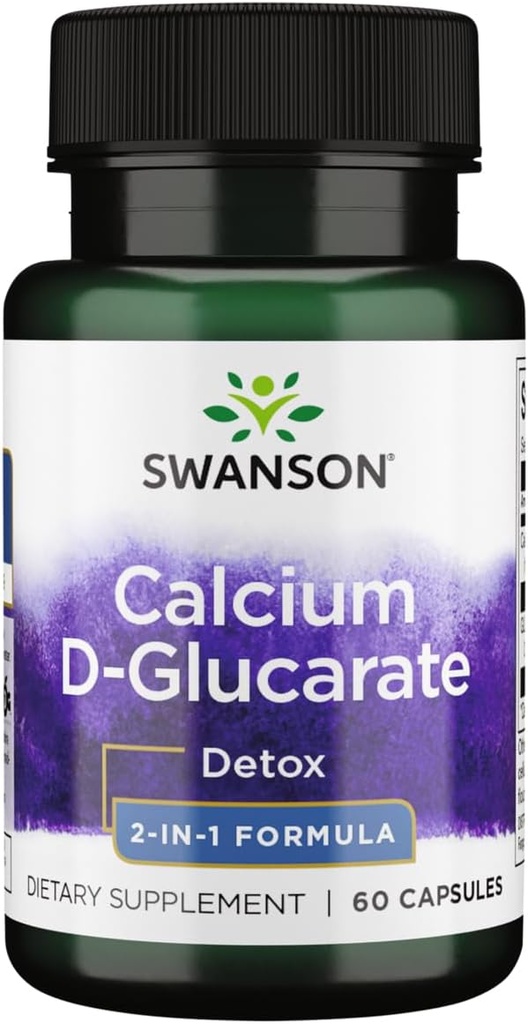 Swanson Calcium D- glucarat 250 Milligram 60 Kapsler