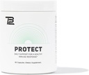 TB12 Protect - Premium 5 i 1 immunforsvar supplement med zink, C-vitamin, Beta glucan, Larch Tree Extract, og Elderberry til at give daglig support til immunsystem og boost energiniveauer