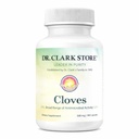 Dr. Clark Cloves Healthcare Supplement - Naturlig fordøjelsessygdom, 500 mg, 100 Pure Gelatine kapsler