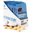 Mammoth Bar Macadamia Coconut Bar - 10 Organic Protein Bars - Prebiotic • Paleo • Gluten Free • Egg Protein • GMO Free • Raw • Premium Nuts