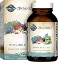 Have of Life Organics Hel Food Multivitamin til mænd 40 + 120 tabletter, Vegan Herre Multi for sundhed & Well- Being Certified Organic Whole Food Vitamin & Min til mænd Over 40 Herre Vitamin