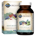 Have of Life Organics Hel Food Multivitamin til mænd 40 + 120 tabletter, Vegan Herre Multi for sundhed & Well- Being Certified Organic Whole Food Vitamin & Min til mænd Over 40 Herre Vitamin