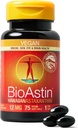 Nutrex Hawaii Vegan BioAstin Hawaii Astaxanthin - 12mg, 75 Softgels - Farm-Direct Premium Antioxidant supplement til støtte øje, hud, fælles & immunsystem sundhed - ikke-GMO & gluten- fri