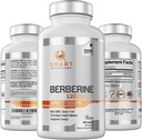Smart Nutra Labs Premium Berberine HCL 1200mg- 180 Vegankapsler, 100% Pure Berberine Supplement- Non- GMO, Gluten Free