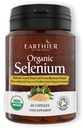 Organic Selenium 200 mcg med jod og silica Alle fra Certified Organic Whole Foods - To måneders forsyning