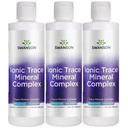Swanson Concentrace Trace Mineral Drops 8oz- Complete Mineral Complex for Energy, Hydration, & Electrolyte Balance Over 72 High Absorption Ionic Minerals såsom Magnesium, kalium, calcium (3 Pack)