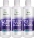 Swanson Concentrace Trace Mineral Drops 8oz- Complete Mineral Complex for Energy, Hydration, & Electrolyte Balance Over 72 High Absorption Ionic Minerals såsom Magnesium, kalium, calcium (3 Pack)