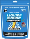 VATEL4U ® Flydende energi Shot - Ginseng, naturligt sødet, Chokolade Cherry Flavor, 24 ct