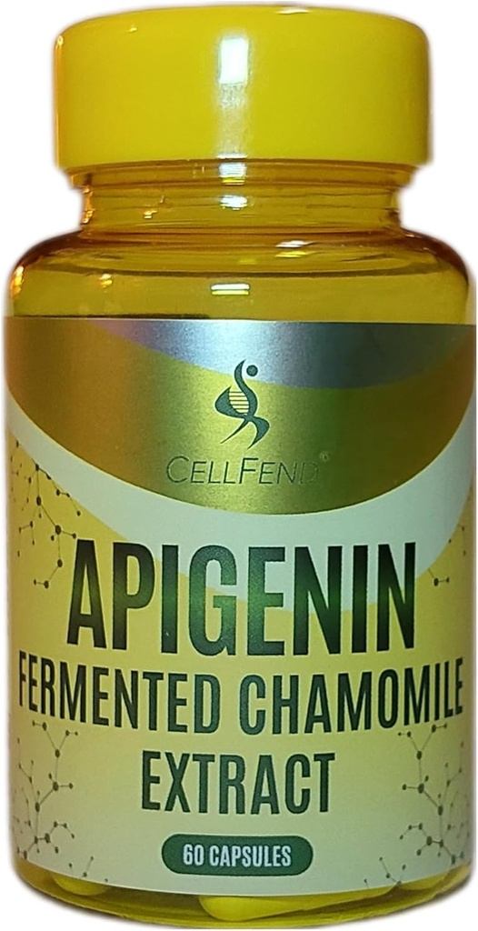 Apigenin ≤ 124; Fermenteret kamille ekstrakt ≤ 124; standardiseret til 100 mg Apigenin per kapsel > 124; 60 Vegan kapsler (500mg)