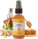 Mickelberry Gardens immunforsvar Ginger Honning Spray - Organic Ginger Shots & Syrup til Immunitet Boost, fordøjelsessygdomme, og Wellness - 2 Oz