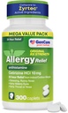 GenCare - Cetirizine HCL 10 mg (300 kapsler) - 24 timers Allergi Relief piller - Non Drowsy Generisk OTC Allergi Medicin - Antihistamin Medicin til nysen, Runny Næse & Itchy Eyes - Generisk Zyrtc