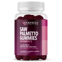 Saw Palmetto for kvinder med 2500mcg biotin - DHT Blocker og hår, Hud, Negle Health Gummies - 60 Greve - Understøtter Stærkere og Fuller Looks og strålende hud - Vegan, Non- GMO, 1 Måned Supply