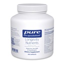 Pure indkapslinger Longevity Nutrients Note 124; Multivitamin / Mineral Complex til støtte sund aldring, hjerne funktion, øjne, knogler, og vaskulær sundhed *