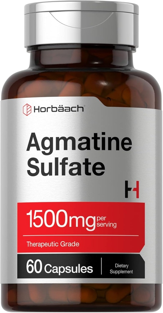 Horbäach Agmatine Sulfate Kapsler 1500mg