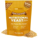 Ikke-fæstede næringsmæssige Gær flager, hele fødevarer baseret protein pulver, Vegan, gluten fri, vitaminer B, beta- glucaner, og alle 18 Aminosyrer (24 oz.)