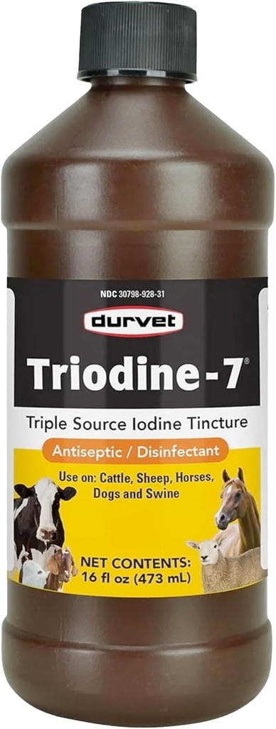 Durvet Triodine- 7- 16 Ounce