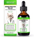 Cat Forstoppelse Relief, Forstoppelse Relief for katte, Natural Cat Laxatives for Forstoppelse, Kat Afføring blødgøringsmiddel, 2 fl.oz