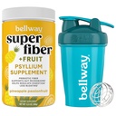 Bellway Super Fiber Powder + Frugt, Ananas Passion Fruit Shaker Flaske Bundle